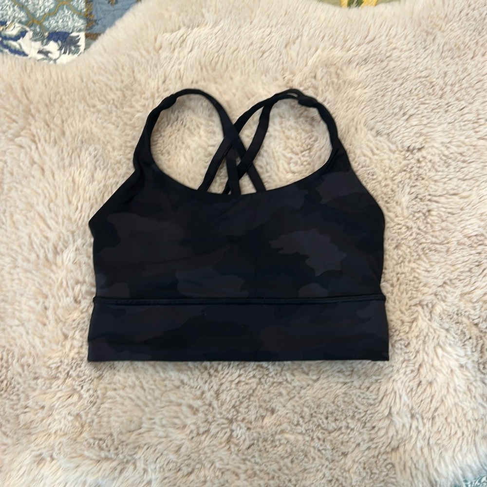 Lululemon Energy Longline Bra Medium Support, B-D cups (size 4)